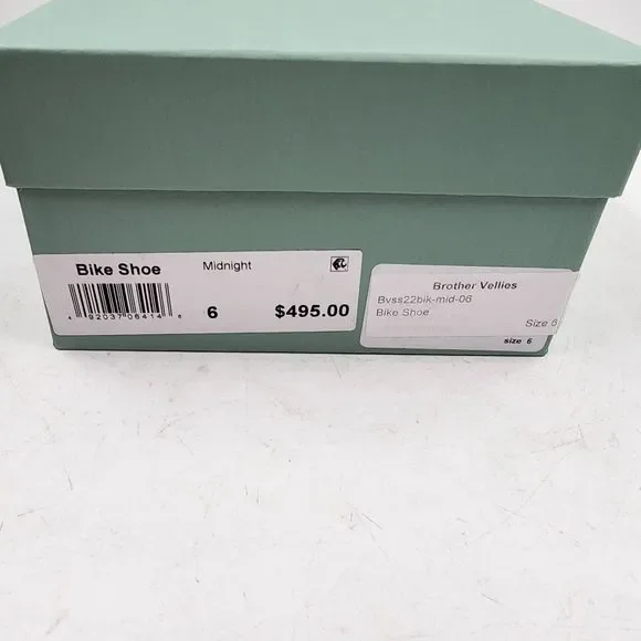 Brother Vellies Bike Strappy Tassel High Heel Sandals Women's 6 Midnight Lace Up - Picture 4 of 15